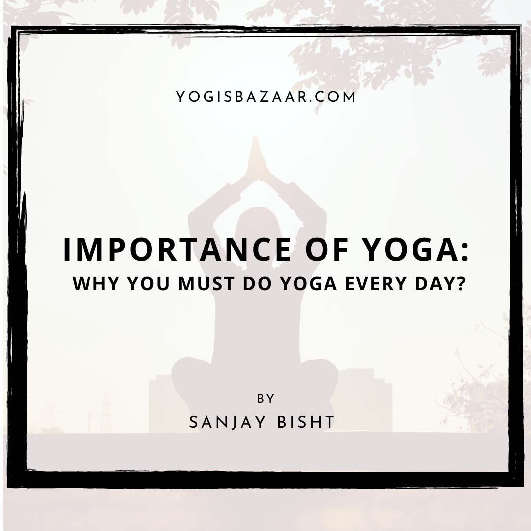 Importance of yoga